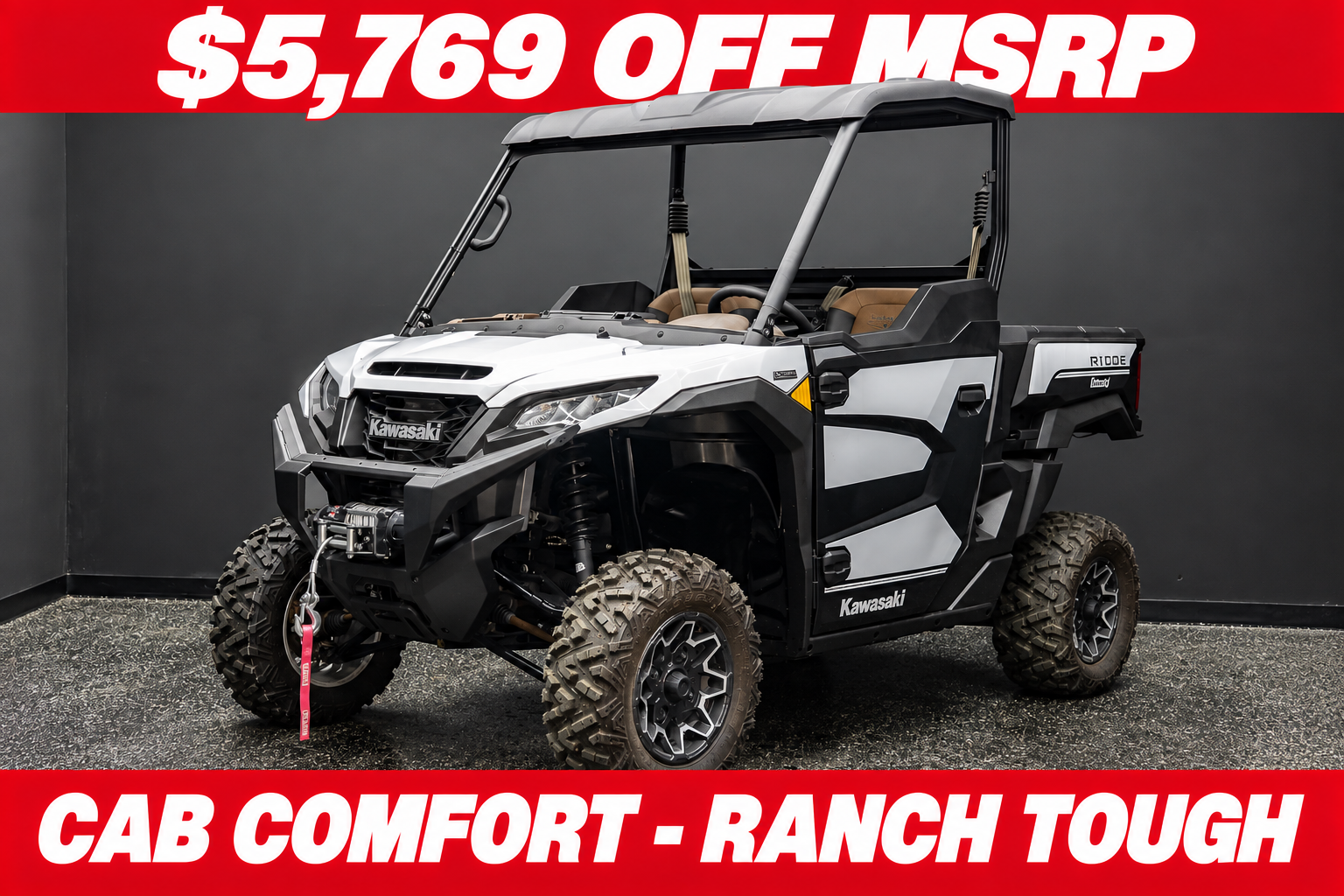 2025 Kawasaki Ridge Ranch Edition